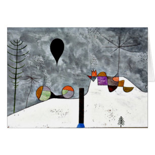 Klee - Winter, Paul Klee painting