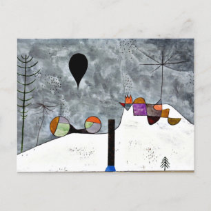 Klee - Winter, Postcard