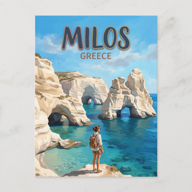 Kleftiko Greece Postcard (Front)