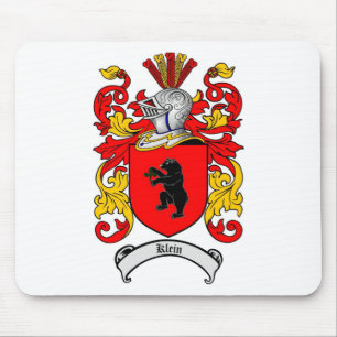 KLEIN FAMILY CREST - KLEIN COAT OF ARMS MOUSE PAD
