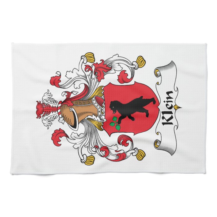 Klein Family Crest Towel