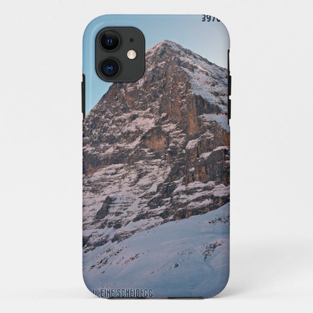 Kleine Scheidegg - The North Wall of the Eiger Case-Mate iPhone Case (Back)