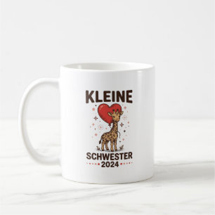 Kleine Schwester 2024 Cute Giraffe Sister Design_1 Coffee Mug