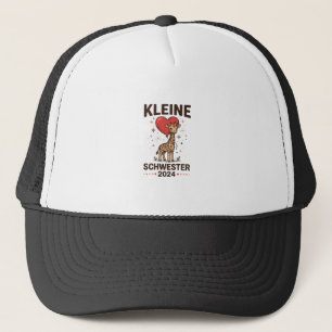 Kleine Schwester 2024 Cute Giraffe Sister Design_1 Trucker Hat