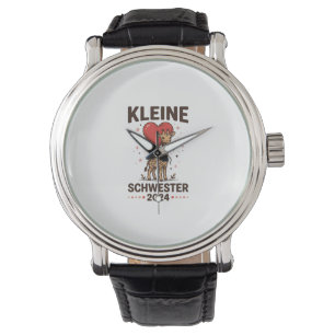 Kleine Schwester 2024 Cute Giraffe Sister Design_1 Watch