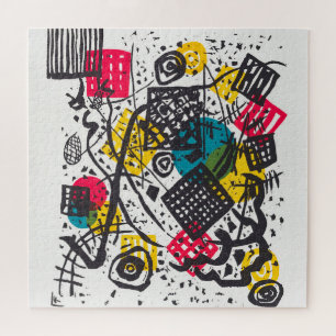 Kleine Welten V (Small Worlds V) Wassily Kandinsky Jigsaw Puzzle