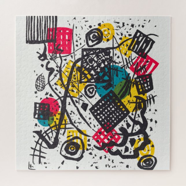 Kleine Welten V (Small Worlds V) Wassily Kandinsky Jigsaw Puzzle (Horizontal)