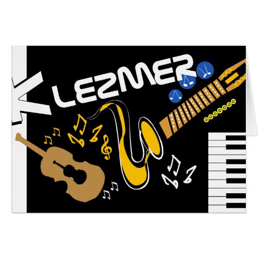 Klezmer Cards (Front Horizontal)