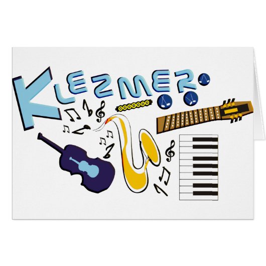 Klezmer Cards (Front Horizontal)