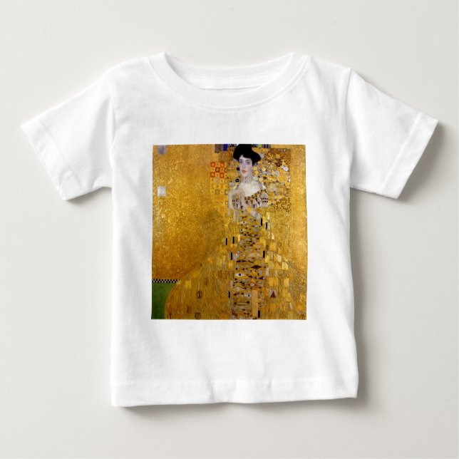 Klimt , "Adele Bloch-Bauer I" Baby T-Shirt (Front)