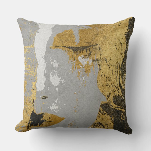 Klimt art Stylization Throw Pillow 20" x 20" (Front)