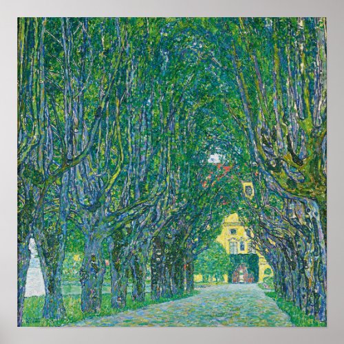 Klimt _ Avenue To The Castle Chamber Poster