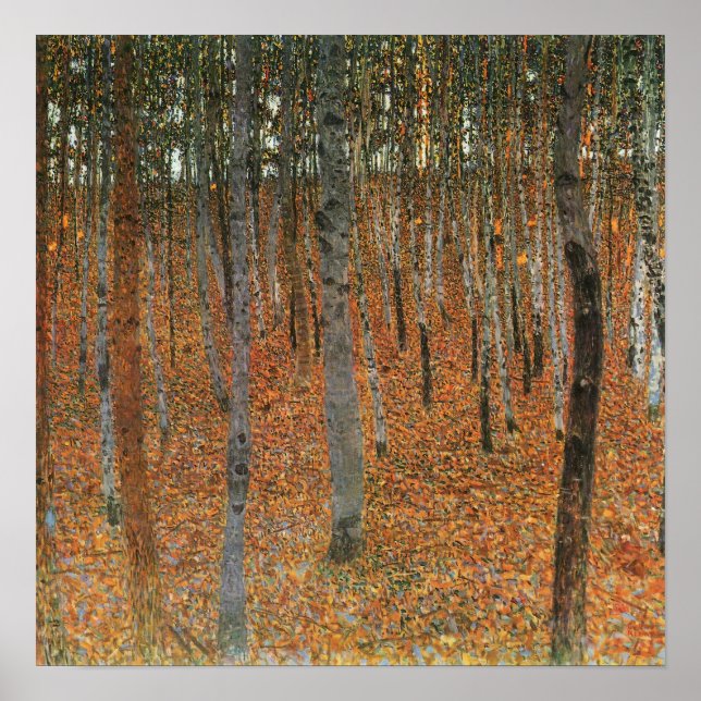 Klimt - Beech Grove 1902 Poster (Front)