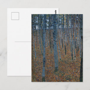 Klimt Beech Grove I Forest Landscape Art Postcard