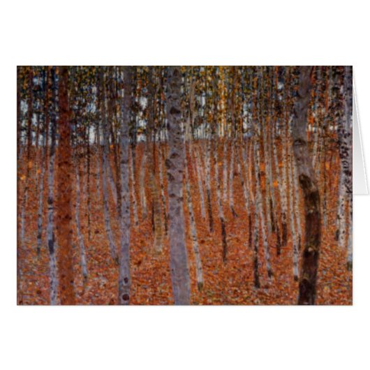 Klimt Beechwood-Forest Cards (Front Horizontal)