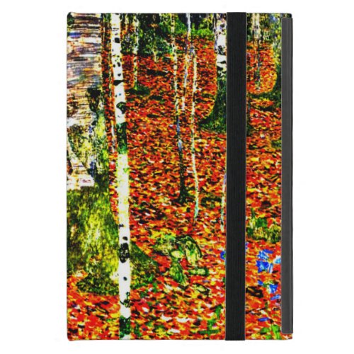 Klimt _ Birch Forest painting by Gustav Klimt iPad Mini Cover