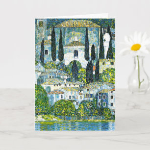 Klimt - Church in Cassone Card