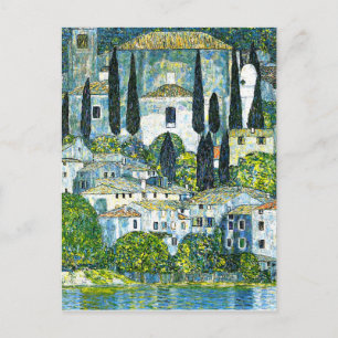 Klimt - Church in Cassone Postcard