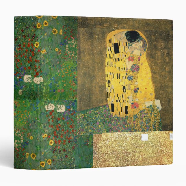 Klimt Collage Binder (Front/Spine)