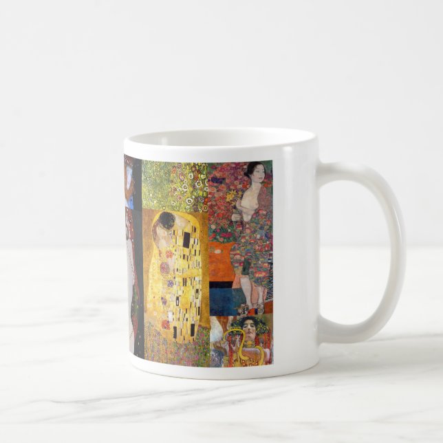 Klimt Collage Coffee Mug (Right)