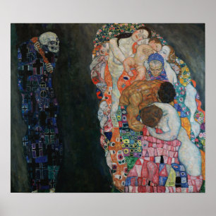 Klimt - Death And Life Poster