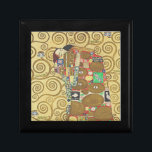 Klimt Embrace Gold Art Gift Box<br><div class="desc">Wrap your gift in pure emotion. This Klimt-inspired gold mosaic design turns any moment into a story of love,  warmth,  and connection. Rich Art Nouveau patterns and vintage luxury vibes make your present feel priceless before it’s even opened. For those who gift with meaning—not just objects.</div>