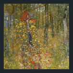 Klimt - Farm Garden With Crucifix 1912 Poster<br><div class="desc">Farm Garden With Crucifix 1912 by Gustav Klimt. For more poster-ready images from Zedign Art Series Book 166 "Gustav Klimt - Paintings & Drawings",  visit https://books.zedign.com/zas/166.html</div>