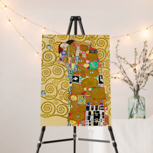 Klimt Fulfillment Mosaic: Vintage Stoclet Frieze Foam Board