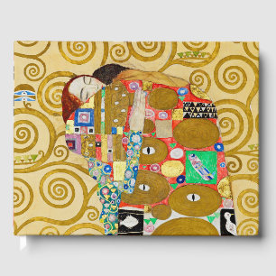 Klimt Fulfillment Mosaic: Vintage Stoclet Frieze Guest Book