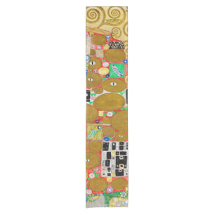 Klimt Fulfillment Mosaic: Vintage Stoclet Frieze Short Table Runner