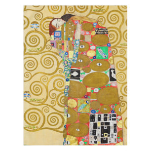 Klimt Fulfillment Mosaic: Vintage Stoclet Frieze Tablecloth