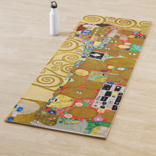 Klimt Fulfillment Mosaic: Vintage Stoclet Frieze Yoga Mat