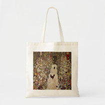 Klimt Garden With Roosters Tote Bag