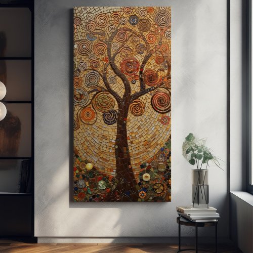 Klimt Golden Tree of Life Abstract Art Nouveau Can Canvas Print