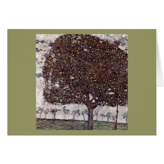Klimt, Gustav: Apfelbaum II Cards (Front Horizontal)