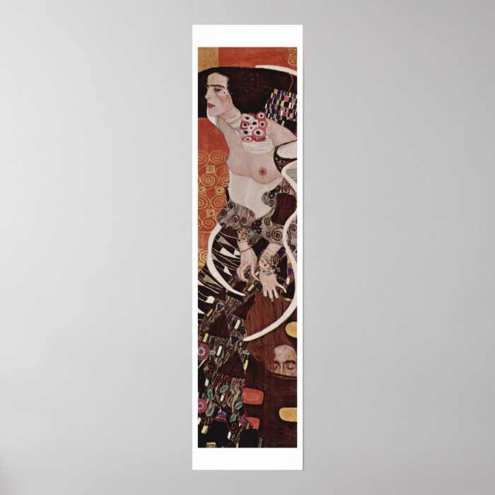 Klimt, Gustav Judith II Poster