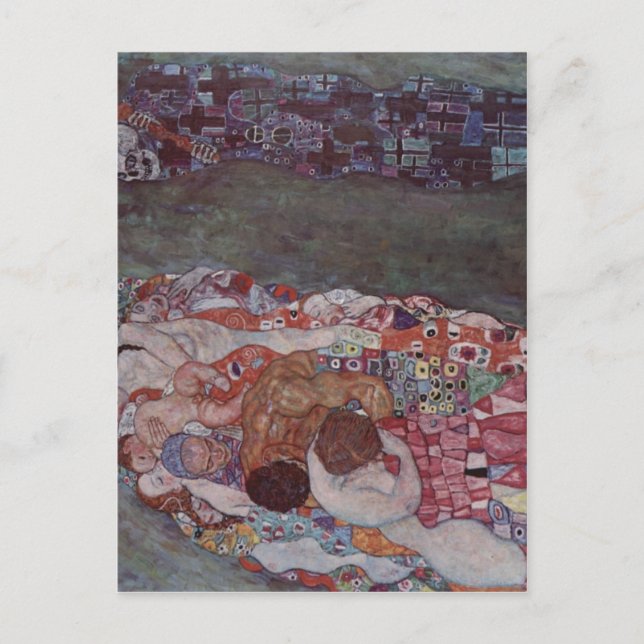 Klimt, Gustav Leben und Tod 1908-1911 Technique ?l Postcard (Front)