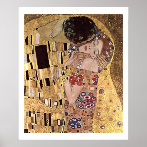 Klimt Gustav  the Kiss Poster