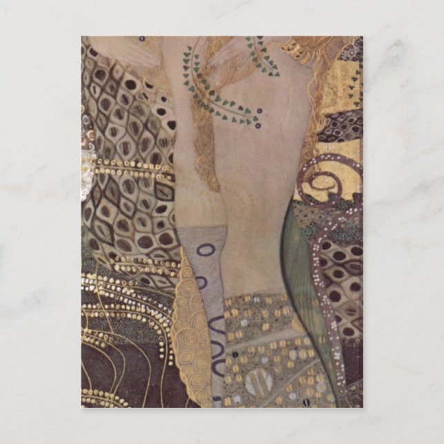 Klimt, Gustav Wasserschlangen I (Freundinnen I) Th Postcard (Front)