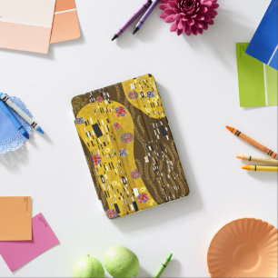 Klimt Inspired Gold Art Nouveau The Kiss iPad Case