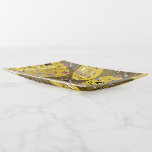 Klimt Inspired Gold Pattern Art Nouveau The Kiss Trinket Tray<br><div class="desc">Gustav Klimt Inspired Art Nouveau The Kiss Artistic Organic Pattern Design. This elegant and classy gold themed design features illustrated organic decorative shapes inspired by Gustav Klimt's most famous art piece titled 'The Kiss' which is influenced by the contemporary Art Nouveau style and the organic forms of the earlier Arts...</div>