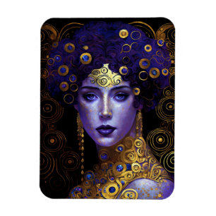 Klimt Inspired Queen Goddess Magnet