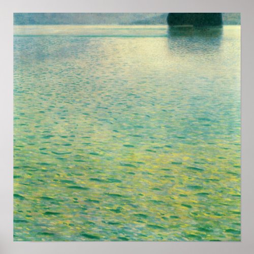 Klimt _ Island In The Attersee 1902 Poster