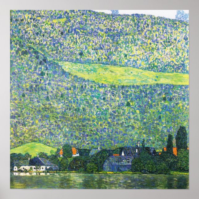 Klimt — Litzlberg Am Attersee Poster (Front)