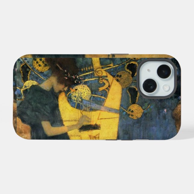 Klimt - Music  Iphone Case (Back Horizontal)