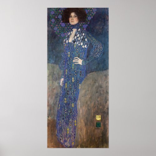 Klimt _ Portrait Emilie Floge 1902 Poster