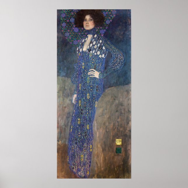 Klimt - Portrait Emilie Floge 1902 Poster (Front)