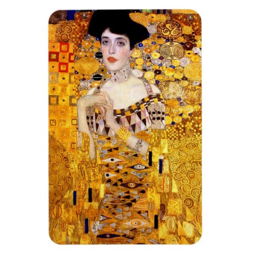 Klimt Portrait of Adele Bloch_Bauer I Magnet