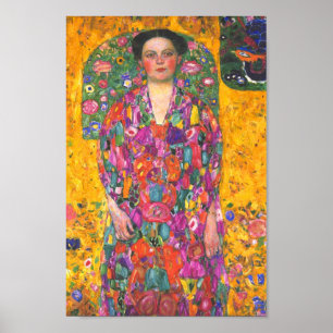 Klimt Portrait of Eugenia Primavesi Poster