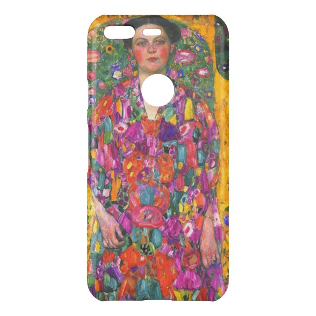 Klimt Portrait of Eugenia Primavesi Uncommon Google Pixel Case (Back)